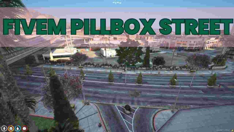 FiveM Pillbox Street custom MLO for roleplay server
