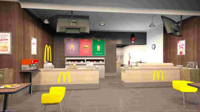 The drive-thru option at Mcdonalds Map Fivem provides unparalleled convenience for those in a hurry. Simply follow the designated route outlined on the map,