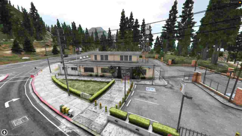 Paleto PD MLO for FiveM - A custom police department interior for GTA V roleplay servers