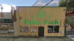 FiveM Weedshop MLO Paleto Kush storefront with custom dispensary design