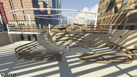 FiveM Bank MLO with modern design and realistic vault layout