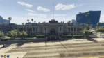 FiveM City Hall MLO with grand architecture and government-style front entrance