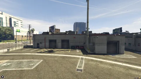 FiveM Davis Garage MLO with city-based auto shop and service bays