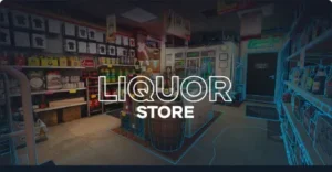 FiveM Liquor Store MLO with modern interior, secure cashier, and boss office